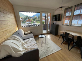 Bel appartement rénové, central et skis aux pieds